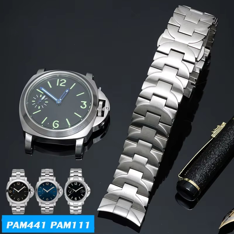 Luxury Watch Panerai - Bransoletka ze stali nierdzewnej 904L 24mm