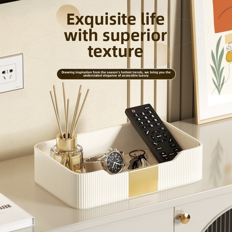 Luxury Watch Levels - Organizer na biurko z ekoskóry -