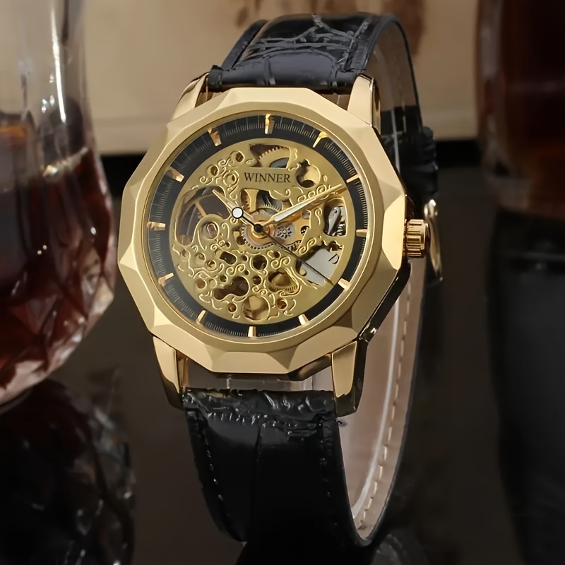 Luxury Watch Class - Luksusowy męski zegarek mechaniczny zegarmistrzowski klasy