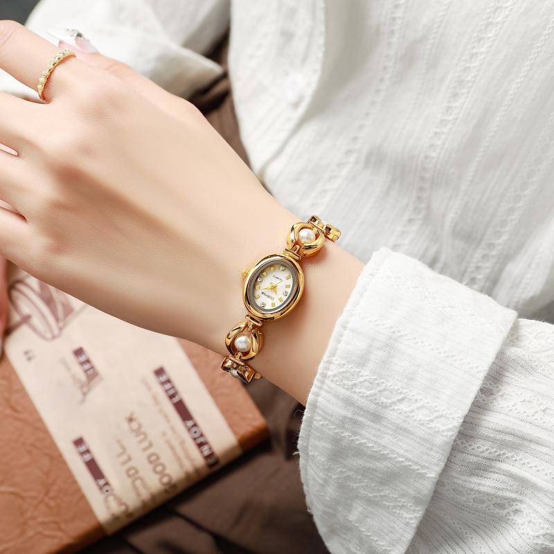Luxury Watch Sale - Średniowieczny luksusowy zegarek z imitacją pereł,