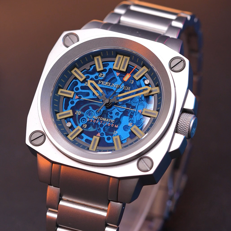 Tourbillon Movement Watch - FEELNEVER nowe zegarki mechaniczne moda męska