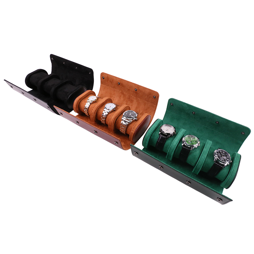 Luxury Watch Case Travel - Luksusowy, przenośny organizer podróżny na 3