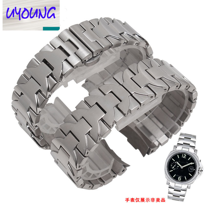 Luxury Watch Panerai - 24mm wysokiej jakości solidny pasek do