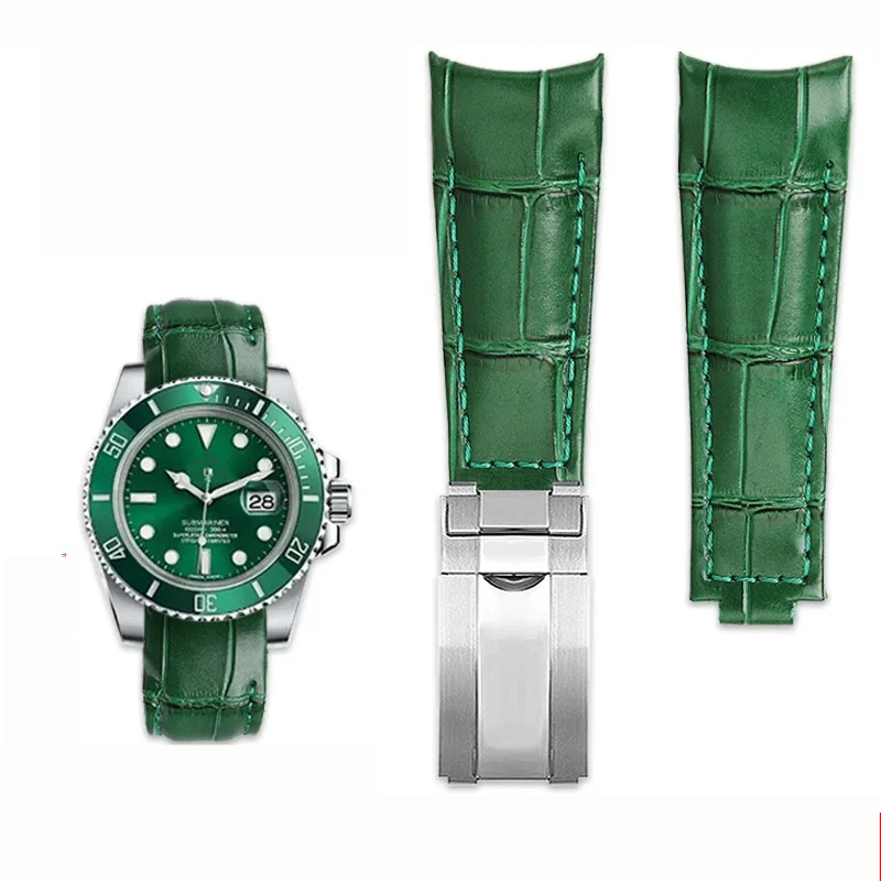 Luxury Watch Class - Oryginalny pasek do zegarka z zakrzywionymi