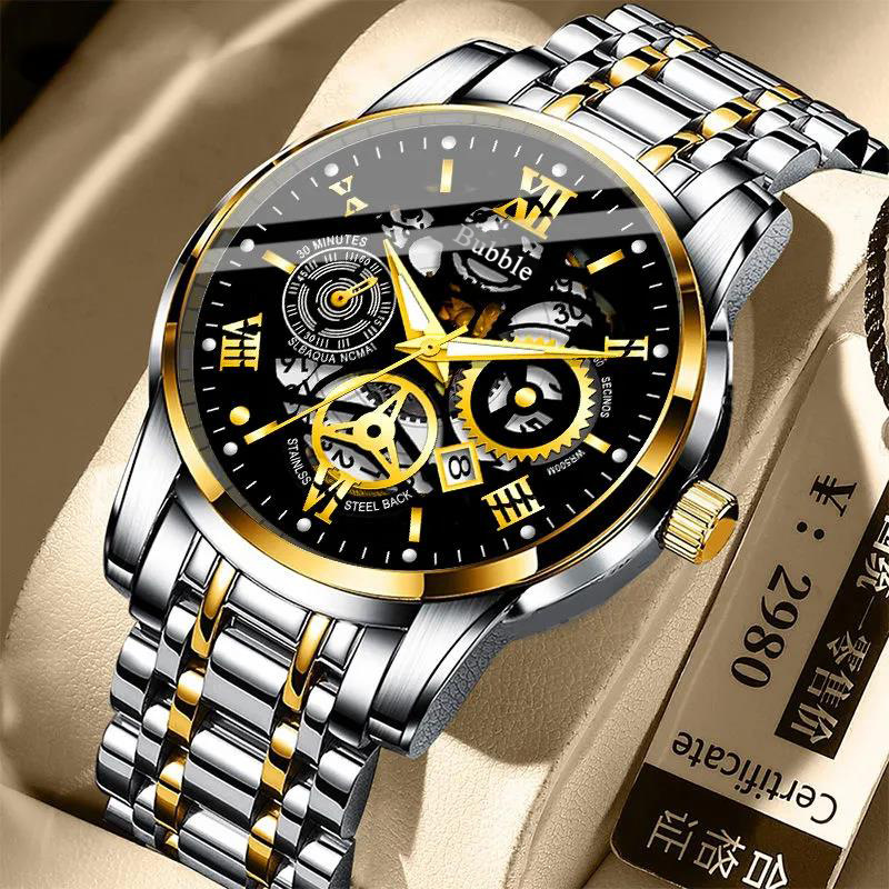 Luxury Watch Omega - Zegarek męski UTHAI, modny, luksusowy, uniwersalny,