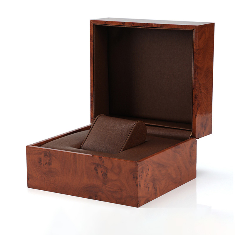 Luxury Watch Collection Box - Pudełko na zegarki z efektem drewna,