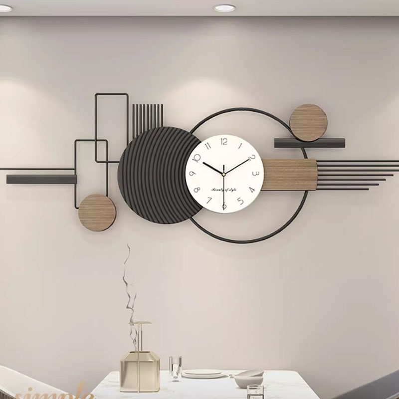 Luxury Watch House - Duży, nowoczesny, minimalistyczny zegar ścienny, luksusowy,