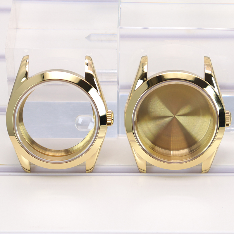 Bronze Case Watch - 36 mm 40 mm Złota luksusowa