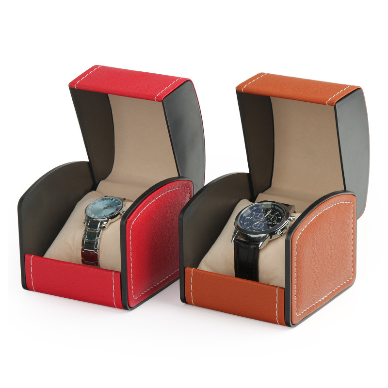 Luxury Watch Case Travel - Pudełko na zegarki ze skóry PU