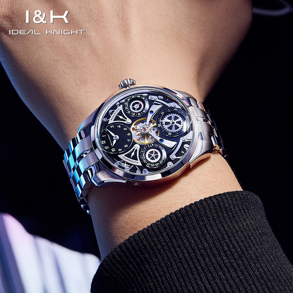 6820 IDEAL KNIGHT Luksusowy Or – Tourbillon Movement Watch recenzja i cena