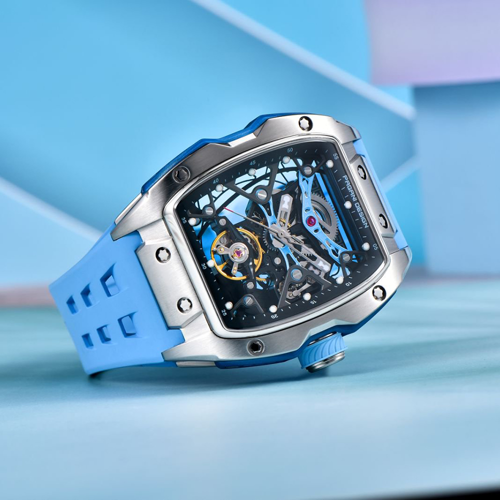 Najlepsze zegarki sportowe i r – Tourbillon Movement Watch recenzja i cena