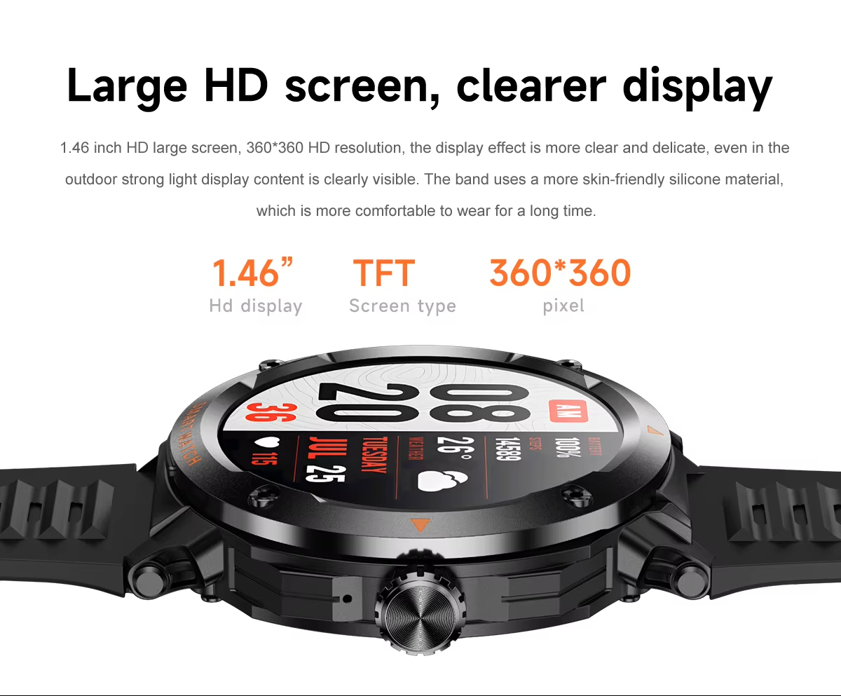Smartwatch NFC Bezprzewodowe S – Luxury Watch Arabic recenzja i cena