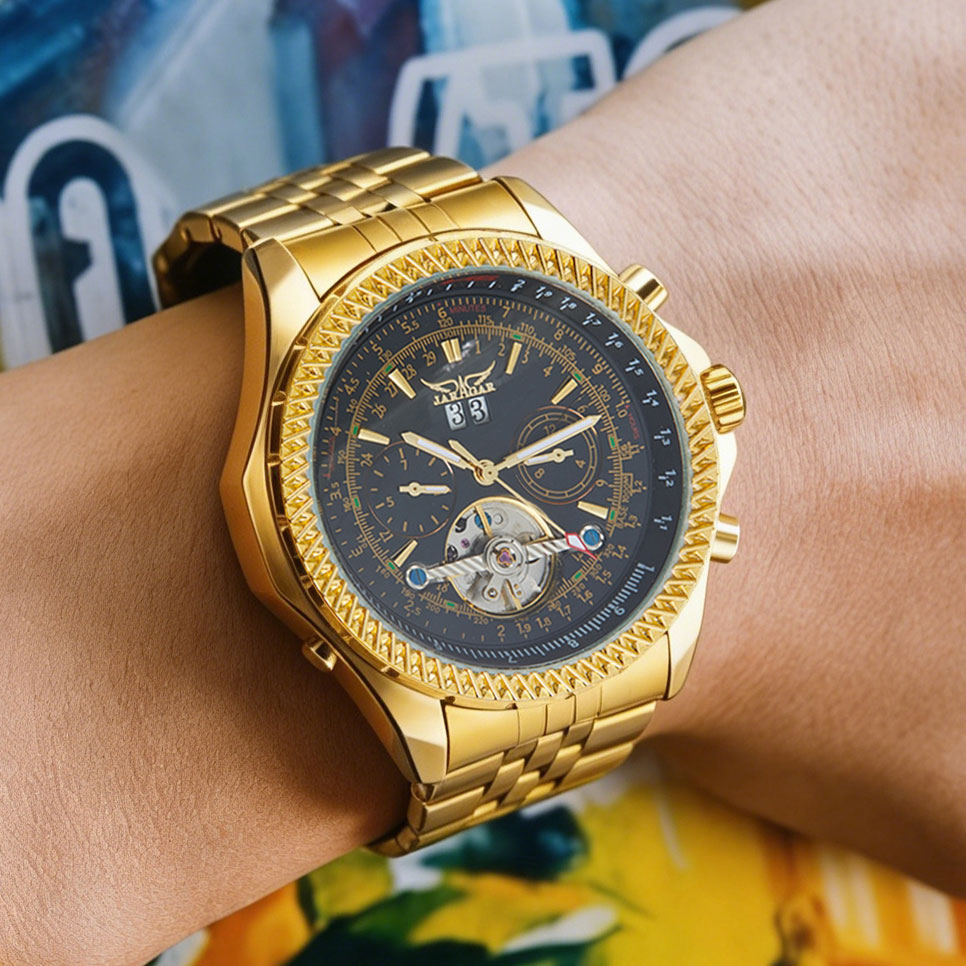 Wysokiej klasy luksusowy wielo – Tourbillon Movement Watch recenzja i cena