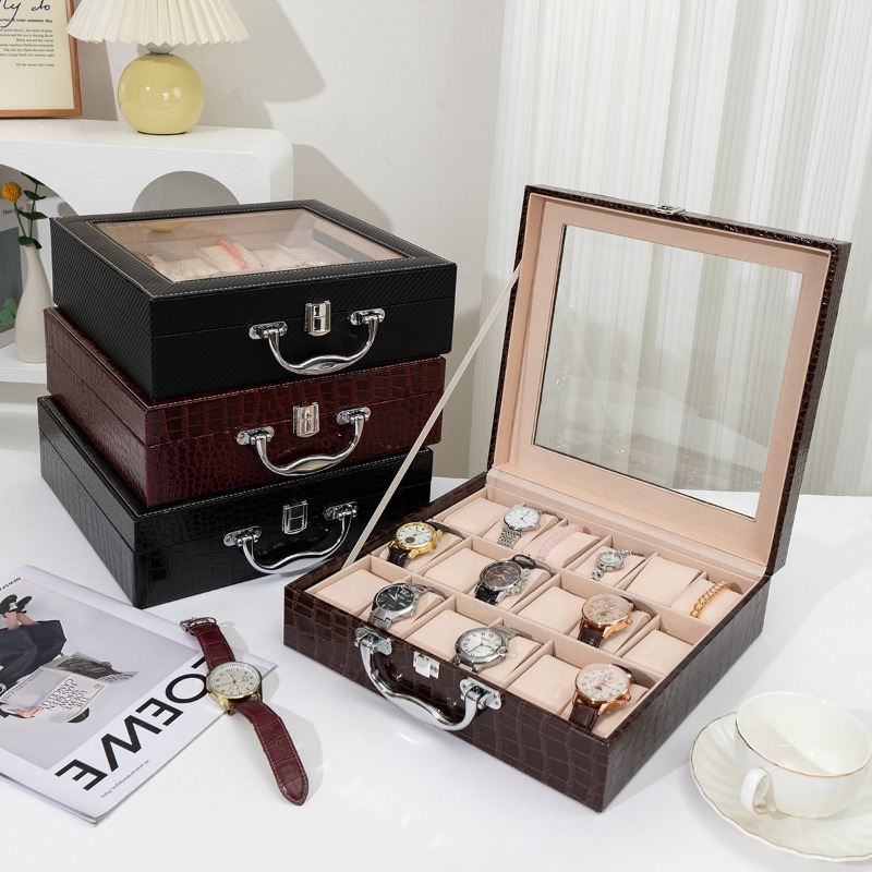 Retro Pudełko na Zegarki Skórz – Luxury Watch Collection Box recenzja i cena