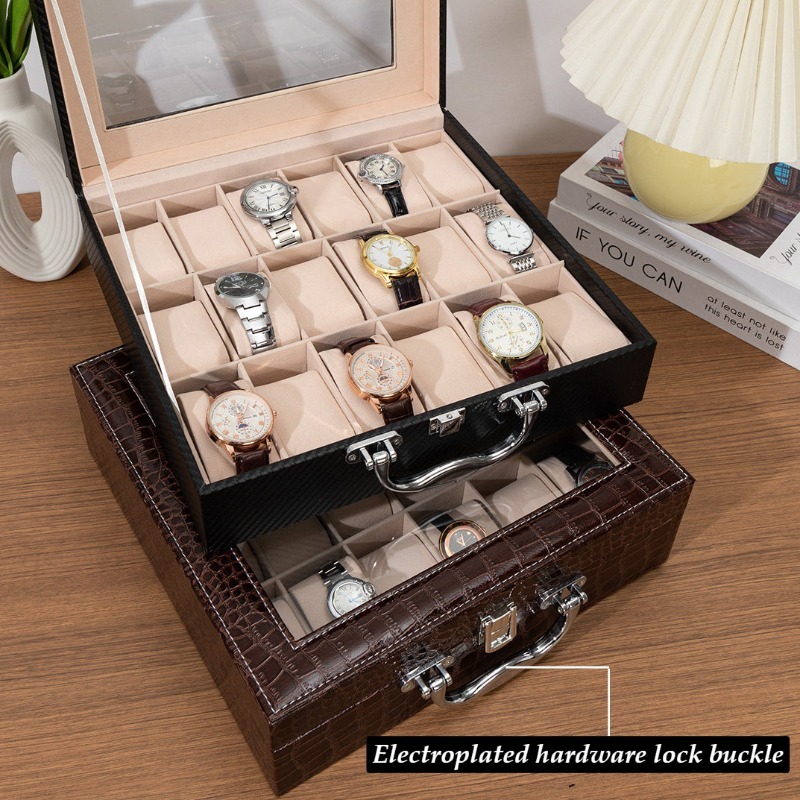 Retro Pudełko na Zegarki Skórz – Luxury Watch Collection Box recenzja i cena