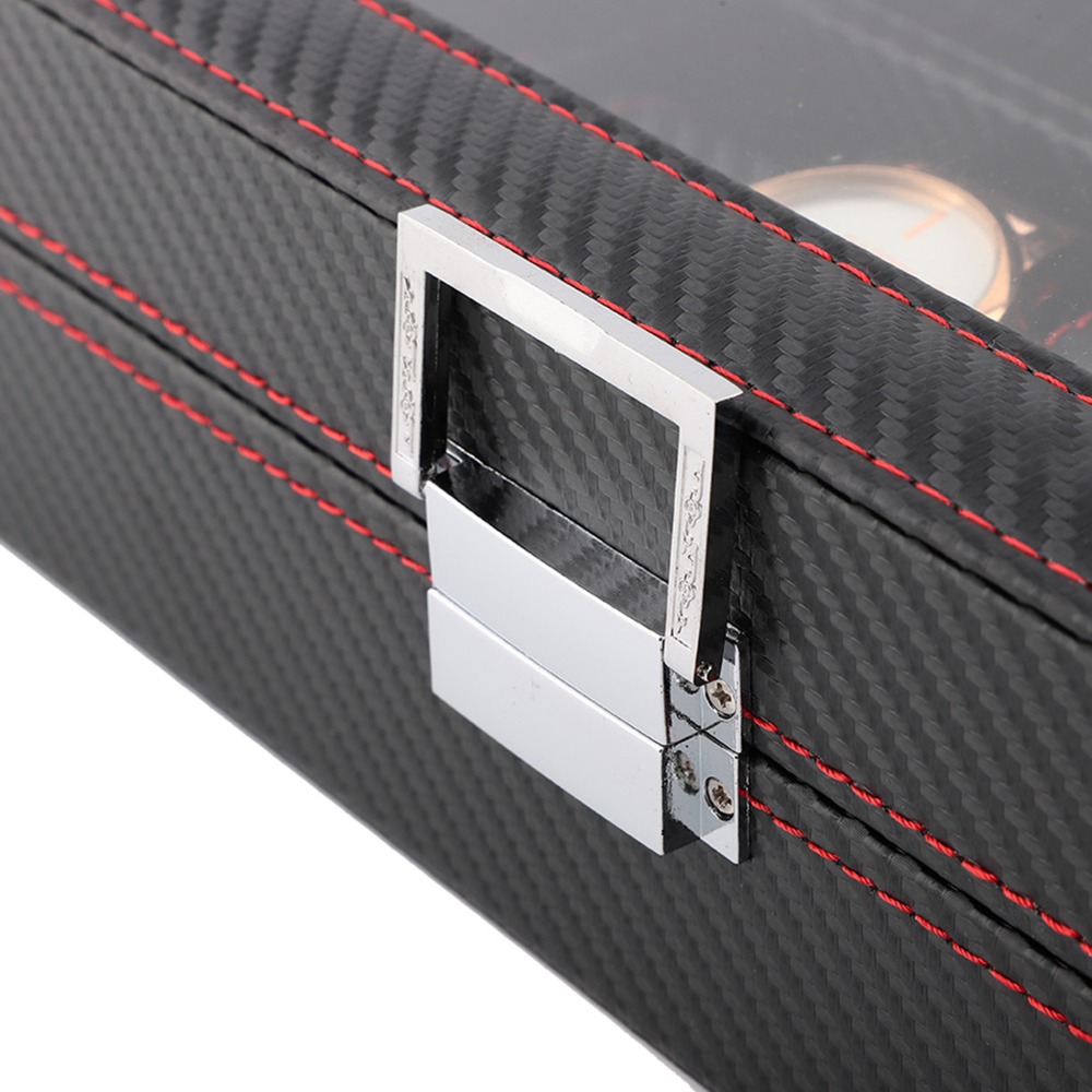 Pudełko na zegarki z włókna wę – Luxury Watch Collection Box recenzja i cena