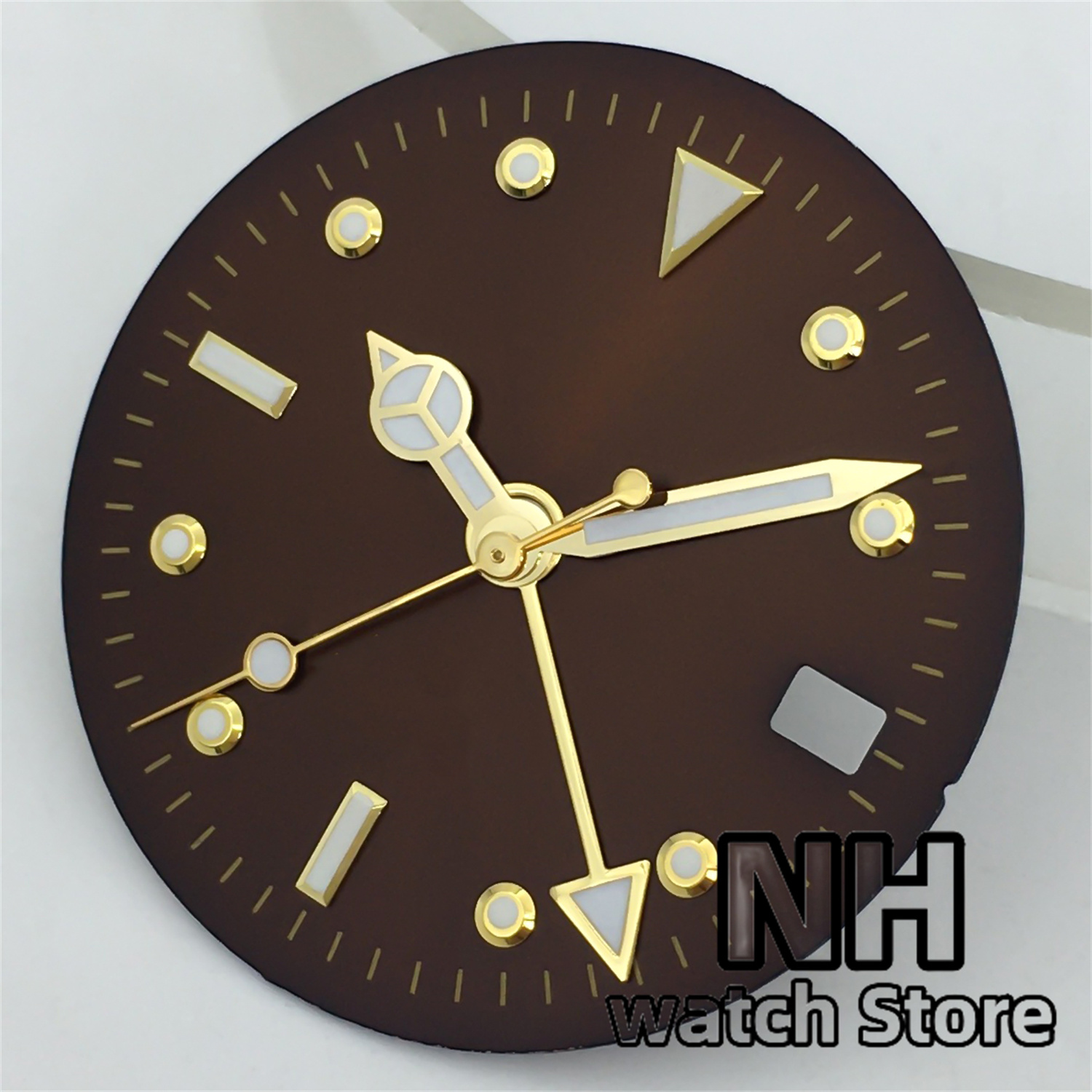 28,8 mm brązowa tarcza kawowa  – Bronze Case Watch recenzja i cena