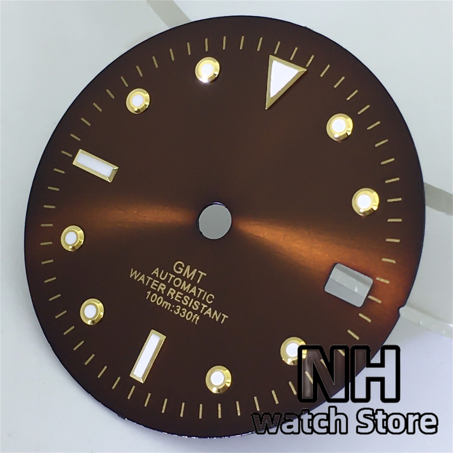 28,8 mm brązowa tarcza kawowa  – Bronze Case Watch recenzja i cena