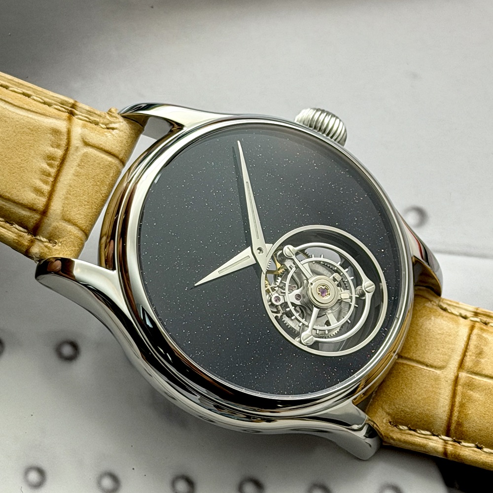 Zegarek Merkur 100% Tourbillon – Tourbillon Movement Watch recenzja i cena