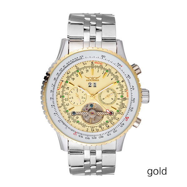 JARAGAR męskie zegarki luksuso – Tourbillon Movement Watch recenzja i cena