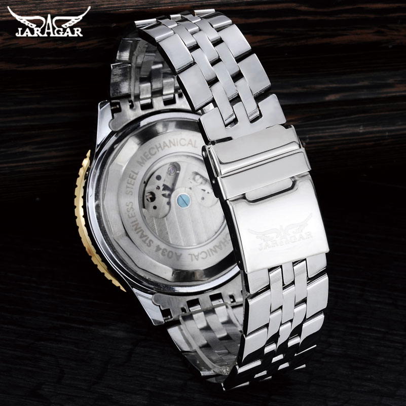 JARAGAR męskie zegarki luksuso – Tourbillon Movement Watch recenzja i cena