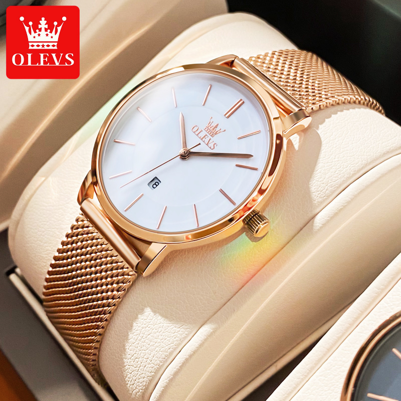 OLEVS zegarki dla kobiet wodoo – Luxury Watch Case Travel recenzja i cena