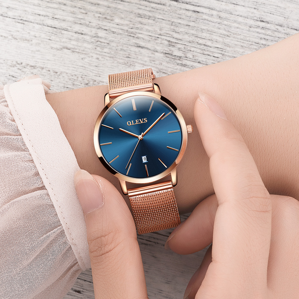 OLEVS zegarki dla kobiet wodoo – Luxury Watch Case Travel recenzja i cena