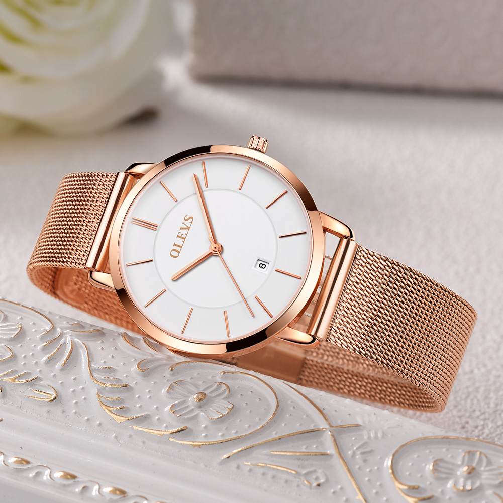 OLEVS zegarki dla kobiet wodoo – Luxury Watch Case Travel recenzja i cena
