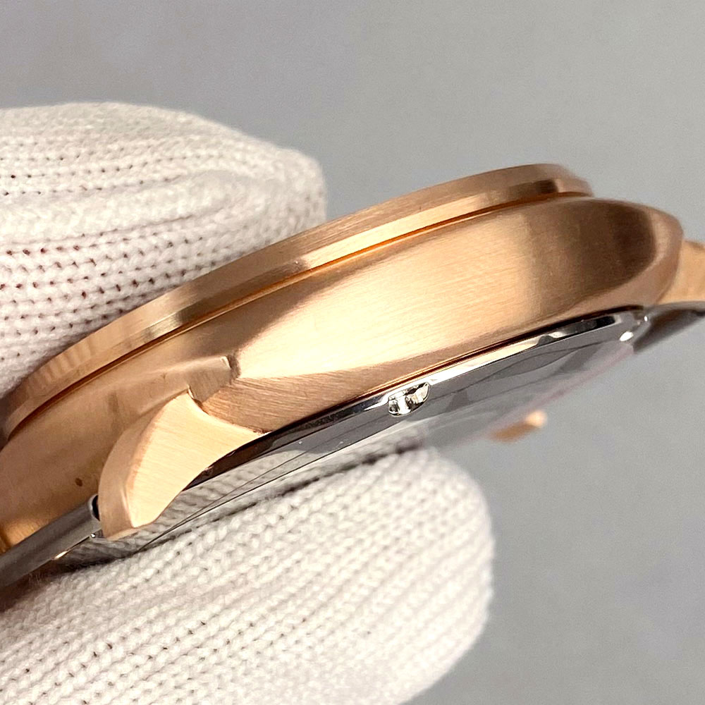 42mm Brązowa Koperta Kwadratow – Bronze Case Watch recenzja i cena