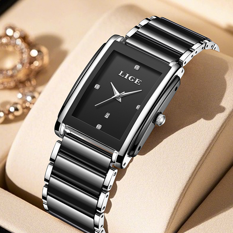 LIGE Nowe Luksusowe Zegarki Da – Luxury Watch Case Travel recenzja i cena