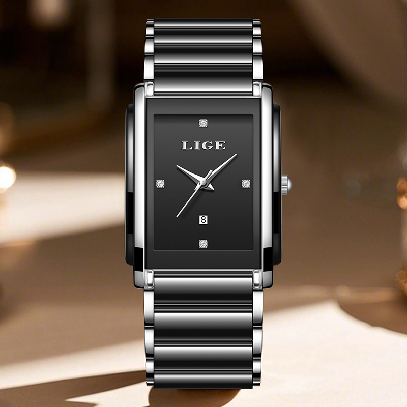 LIGE Nowe Luksusowe Zegarki Da – Luxury Watch Case Travel recenzja i cena