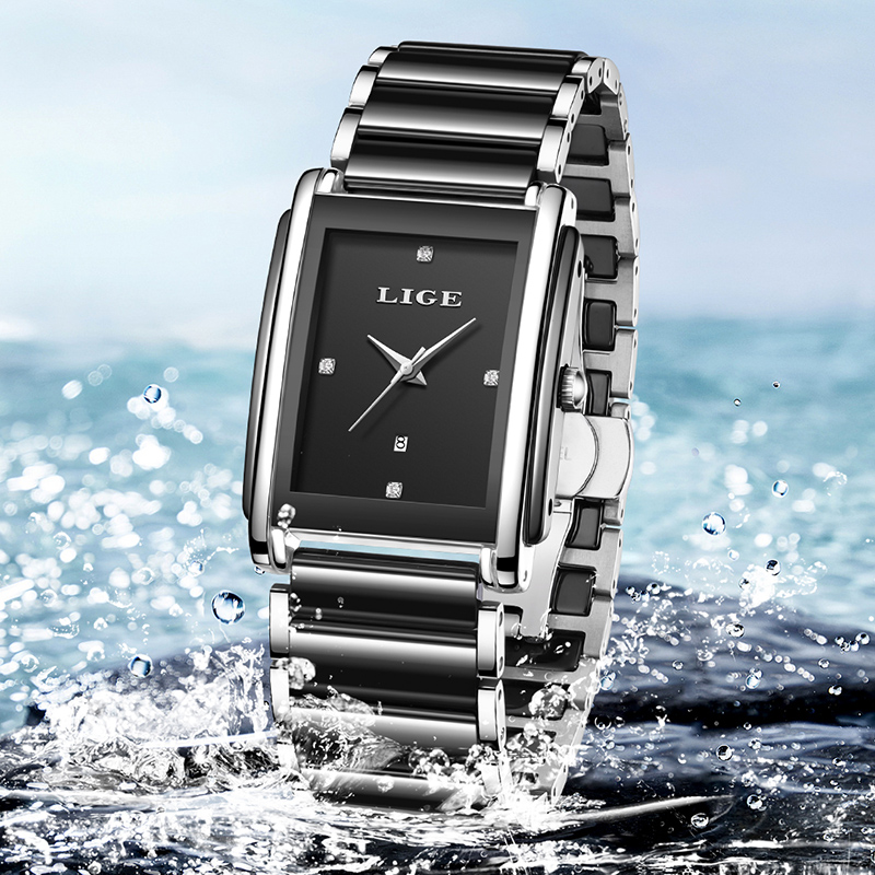 LIGE Nowe Luksusowe Zegarki Da – Luxury Watch Case Travel recenzja i cena
