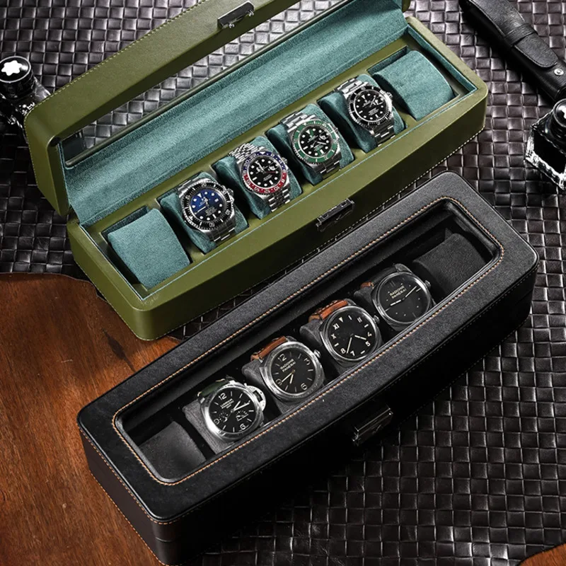Lekkie, luksusowe skórzane pud – Luxury Watch Collection Box recenzja i cena