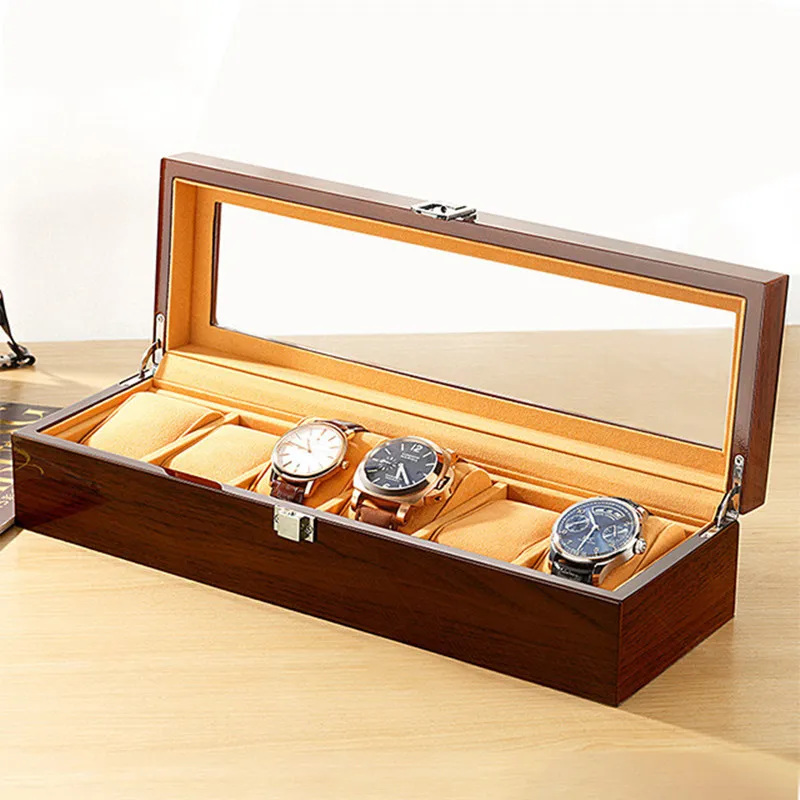 Luksusowe czarno-brązowe drewn – Luxury Watch E Jewellery recenzja i cena