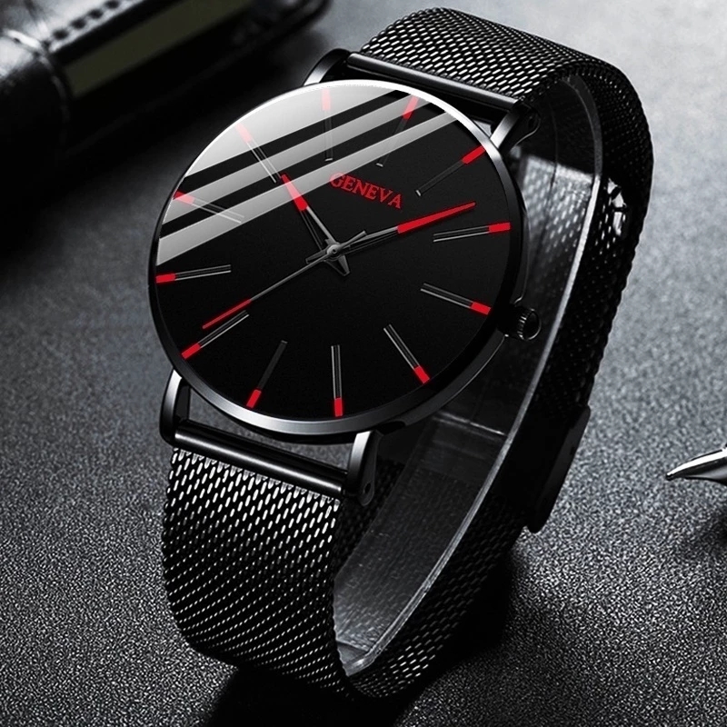 5PCS/zestaw modny zegarek męsk – Luxury Watch All Black recenzja i cena