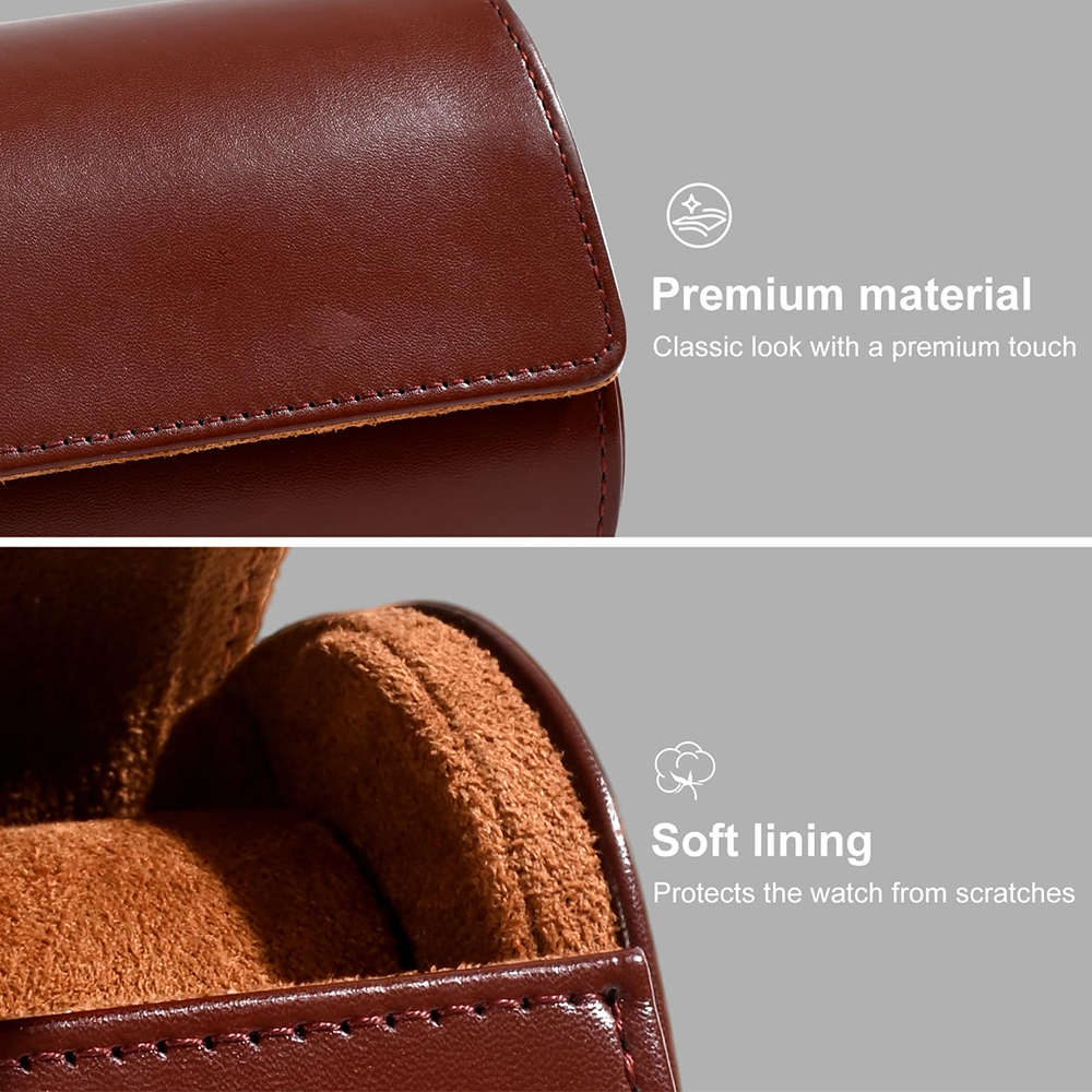 Luksusowe etui na zegarki z PU – Luxury Watch Case Travel recenzja i cena