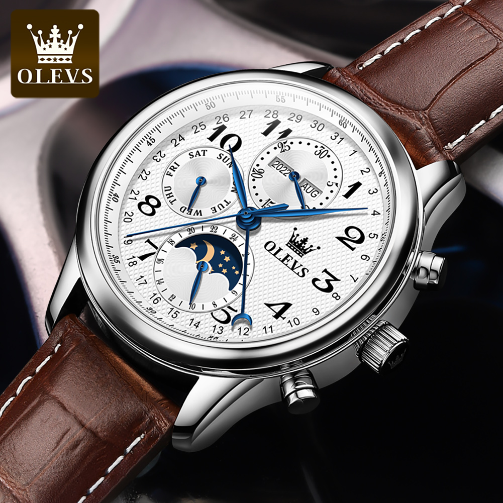 Zegarki męskie OLEVS 6667 z fa – Luxury Watch On Sale recenzja i cena