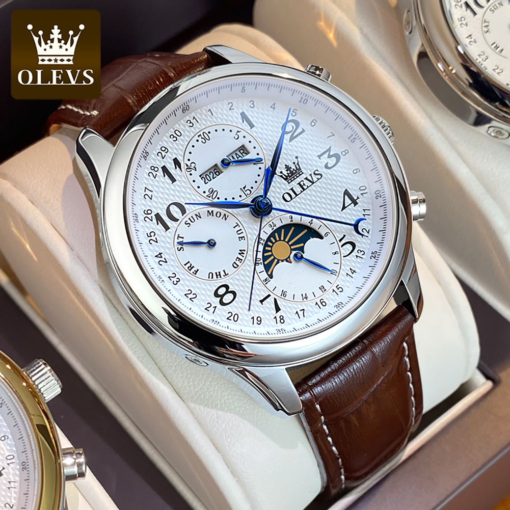 Zegarki męskie OLEVS 6667 z fa – Luxury Watch On Sale recenzja i cena