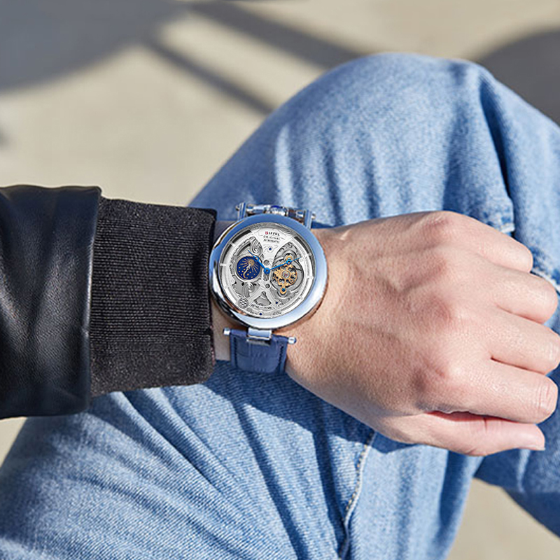 Nowe mody Hollow automatyczne  – Tourbillon Movement Watch recenzja i cena