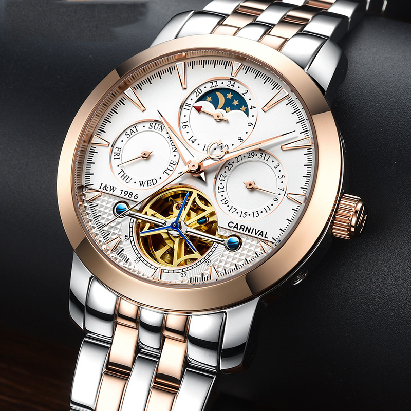 KARNAWAŁ Top marka luksusowe s – Tourbillon Movement Watch recenzja i cena