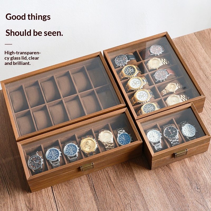 Pudełko na zegarki z drewna or – Luxury Watch Collection Box recenzja i cena