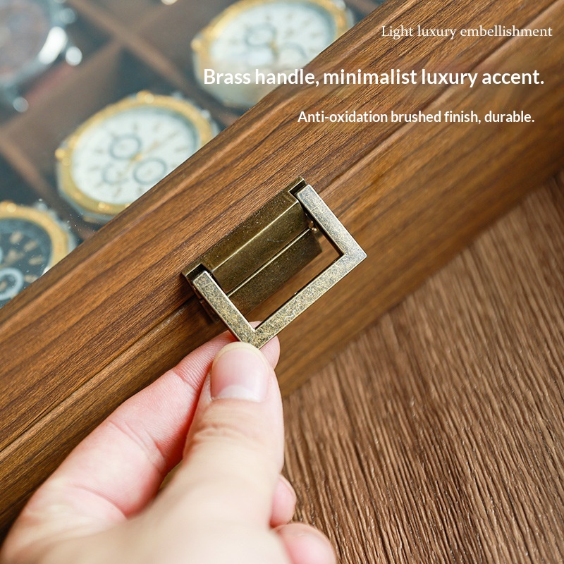 Pudełko na zegarki z drewna or – Luxury Watch Collection Box recenzja i cena