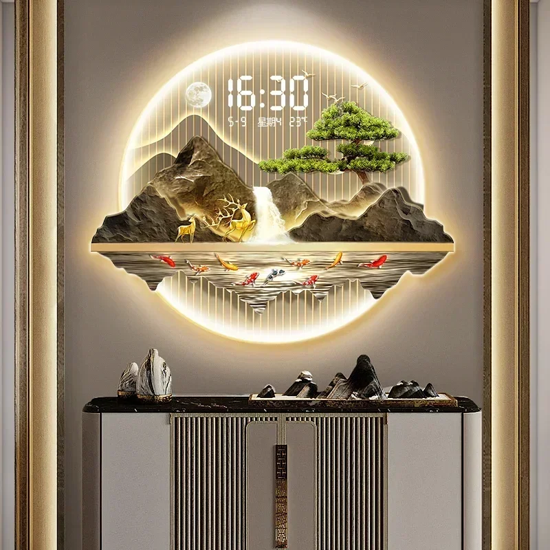 Zegar ścienny LED do salonu, l – Luxury Watch House recenzja i cena