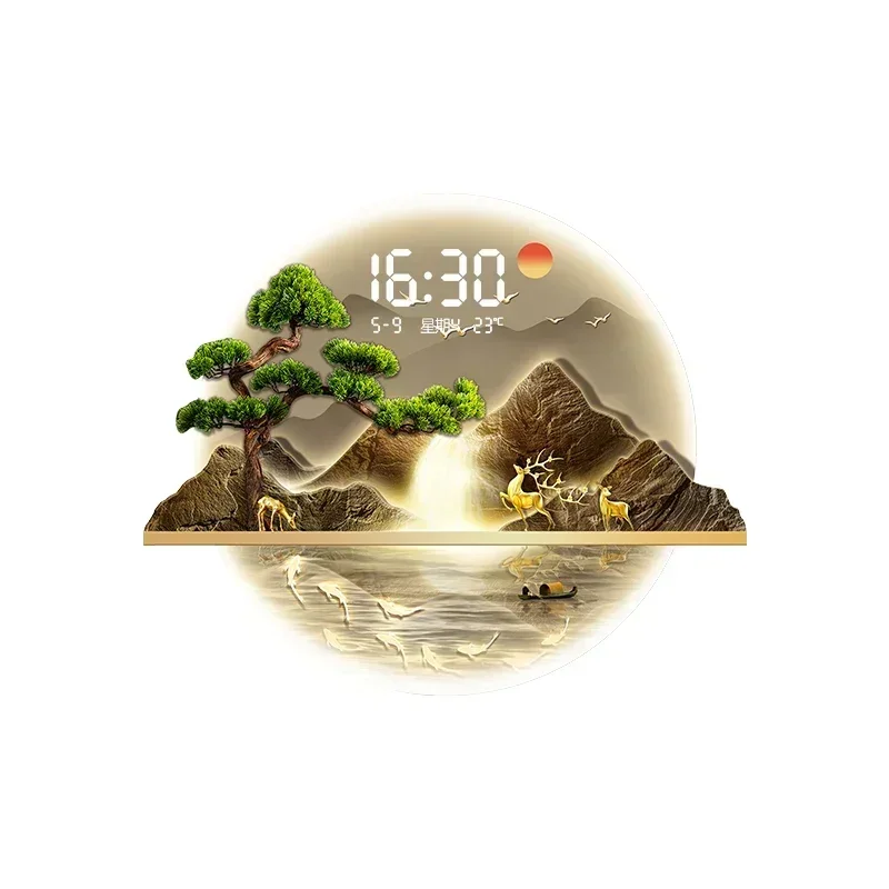 Zegar ścienny LED do salonu, l – Luxury Watch House recenzja i cena