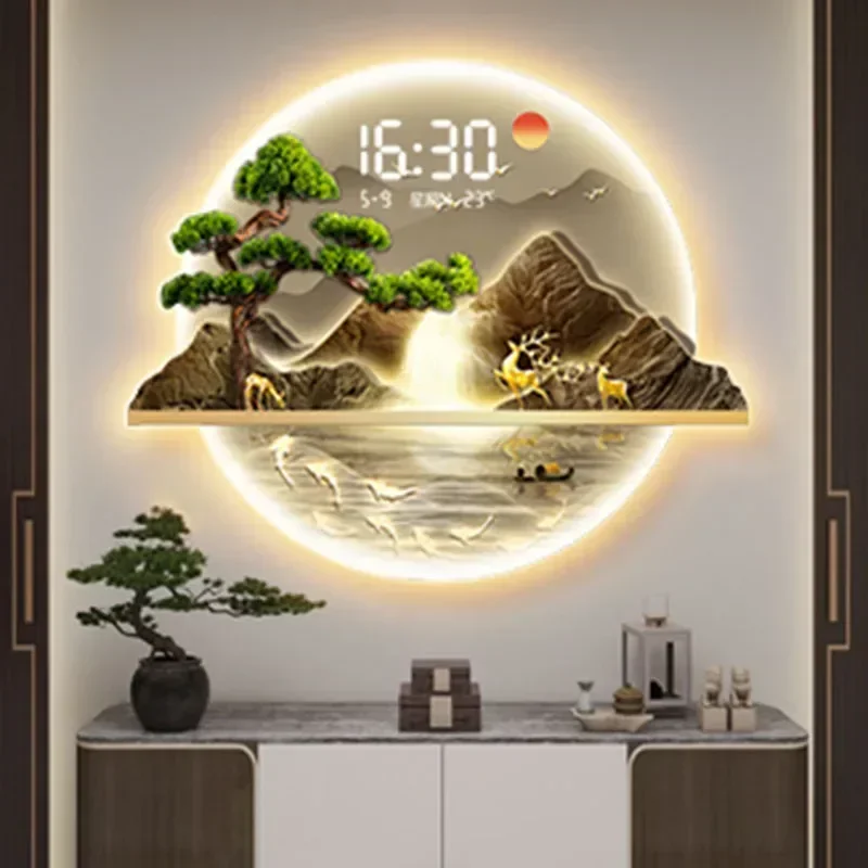 Zegar ścienny LED do salonu, l – Luxury Watch House recenzja i cena