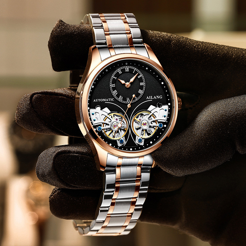 AILANG Brand New Fashion podwó – Tourbillon Movement Watch recenzja i cena