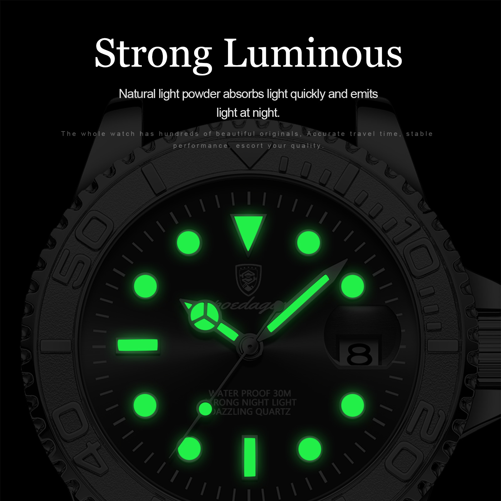 POEDAGAR Top luksusowy zegarek – Luxury Watch Omega recenzja i cena