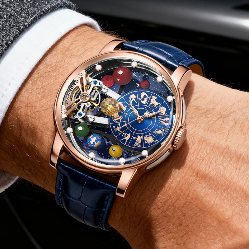 Zegarek męski Starry Sky Watch – Open Heart Watch recenzja i cena