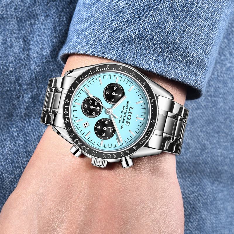 LIGE Luksusowy Zegarek Męski N – Luxury Watch Collection Box recenzja i cena