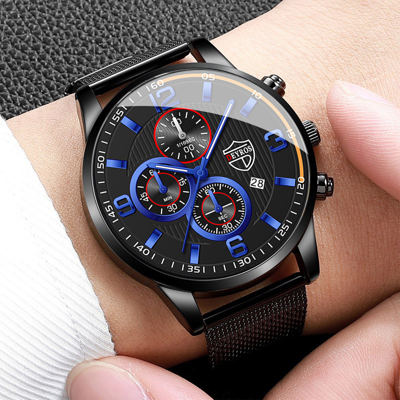 Luksusowy męski zegarek kwarco – Luxury Watch All Black recenzja i cena